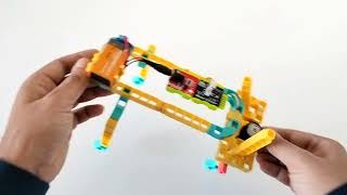 4 Legged Monster Bug Robot using WitBricks and WitBlox [upl. by Adnawt]