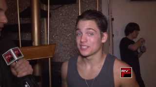 Dylan Sprayberry Young Clark Kent of Man of Steel interview at Cinco [upl. by Eitac]