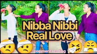 Nibba Nibbi love story  Instagram funny comment reading  funny  Mrshah033 [upl. by Anytsirhc]