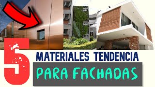 💥 TOP 5 Materiales para remodelar tus fachadas bonitas y baratas  Ideas para decorar tu casa [upl. by Siuqcram570]