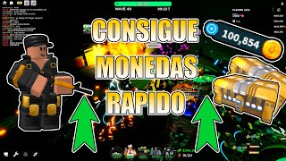 LA MEJOR FORMA DE CONSEGUIR MONEDAS  Tower Defense Simulator [upl. by Larochelle943]