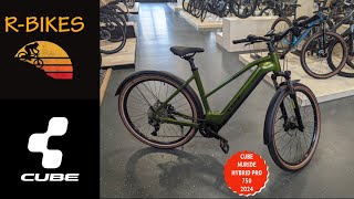 EBikes 2024  Cube Nuride Hybrid Pro 750 Allroad WALKAROUND REVIEW [upl. by Mar188]