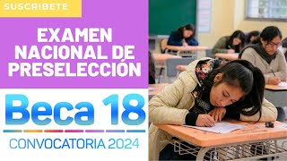 😎Las Fijas Del Examen Nacional De Preselección Beca 18 2024✅ Como Estudiar Para Rendir Mi ENP🧑‍🎓 [upl. by Eiblehs415]