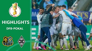 Another LASTMINUTE Shocker  Saarbrücken vs Mgladbach 21  Highlights  DFBPokal QuarterFinal [upl. by Dory6]