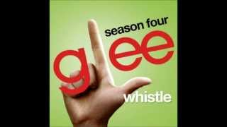 Whistle  Glee cast version The Warblers With Lyrics [upl. by Avert]