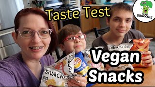 Snacklins And Lays Chips 🤤 Taste Test  VEGAN [upl. by Ainaj]