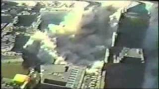 Police helicopter footage of 911 attacks  ABC News [upl. by Koby]