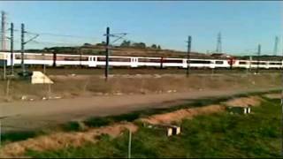 Renfe Regional Expres Nº 15041 cerca de Lleida [upl. by Cyndie]