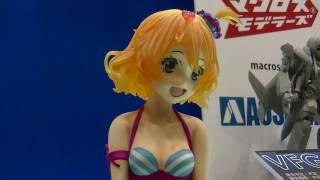 Macross Delta  Freyja Wion  Swimsuit Figure マクロスΔ 14 フレイア・ヴィオン 水着フィギュア by Funny Knights  WF2017W [upl. by Elram]