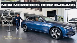 New Mercedes Benz C Class Walkaround  In English  C200 Interior  Auto Quest [upl. by Urd]