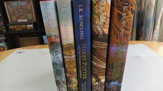 Harry Potter Hardcover Illustrated Editions Books 1  5 [upl. by Holcman753]