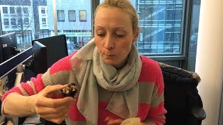 Leonies zuckerfreie Brownies – und wie schmeckt es den Kollegen [upl. by Cimbura]