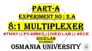 Write a Verilog HDL Program in Behavioral Model for 81 Multiplexer  httpswwwtmsytutorialscom [upl. by Olivia]