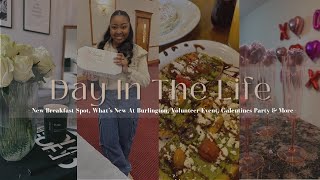 DAILY VLOG  BRUNCH DATE NEW BURLINGTON FINDS HOME DECOR SHOPPING GALENTINES PARTY amp MORE [upl. by Yerrok]