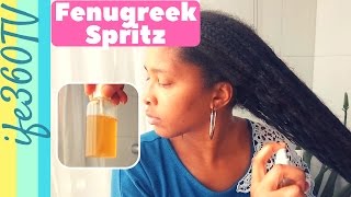 Unlock Fast Hair Growth With DIY Fenugreek Hair Spray [upl. by Rotman950]