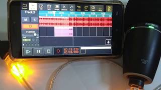 Handy als Tonstudio  Gesang amp Rap mit Android Smartphone aufnehmen [upl. by Dorise7]