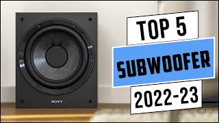 Top 5  Best Subwoofer 2022  Best Subwoofer  Review [upl. by Uhn]