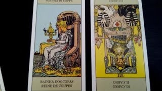 Eres tú realmente el amor de mi vida Me ama Volverá Combinaciones del tarot amor [upl. by Saihtam713]