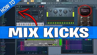 How To Mix amp Process Kicks Mixing tutorial [upl. by English212]