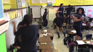 Darwin School  Harlem Shake  5th grade 2013 [upl. by Nolyarb172]