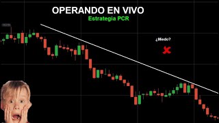 OPERANDO EN VIVO  Estrategia PCR  Opciones Binarias [upl. by Gino14]