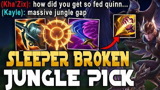 INTENSE GAME Quinn Jungle Is The Most SLEEPER OP Pick Of Season 12 [upl. by Inattirb470]