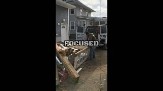 Staying Focused In Junk Removal junkremoval work hauling [upl. by Champ]