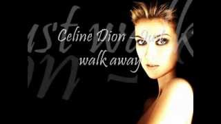 Céline Dion  Just Walk Away Lyric Video [upl. by Onurb]