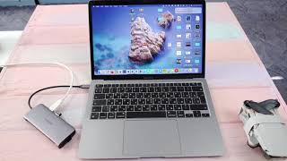 Как я использую USB Hub Type C вместе с Macbook Air M1 [upl. by Towney836]