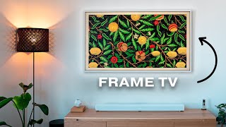 Samsung Frame TV 2024 – Still Worth Buying Review amp Tour [upl. by Einahpetse635]