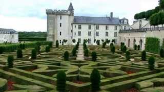 Patrimoine de France les quotjardins du chateau de Villandry [upl. by Areip785]