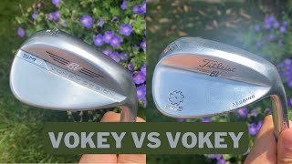 VokeySM8 vs vokeySM5 How much have vokey wedges changed over the years [upl. by Nailij311]