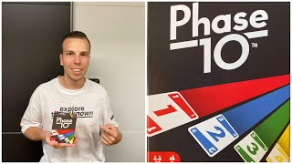 Phase 10  Spielanleitung und Regeln zum Kartenspiel [upl. by Eelram]