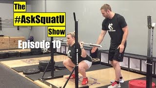 How to Back Squat AskSquatU Show Ep 10 [upl. by Enner]