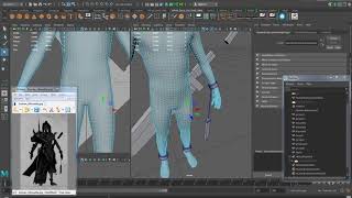 Zbrush character digital sculpt  04  Basic shapes in maya GoZ to Zbrush [upl. by Attenauqa]