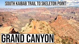 South Kaibab Trail to Skeleton Point Hiking Guide  Grand Canyon National Park  Arizona Hiking [upl. by Dennett]