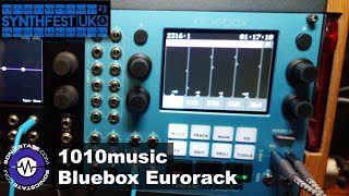 Synthfest UK 23 1010 Music  Bluebox Eurorack Edition [upl. by Kelleher]