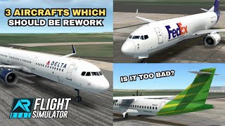 Top 3 Aircraft Wich Should Be Rework in RFS [upl. by Velvet]