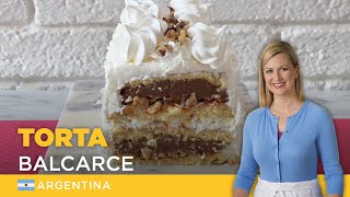 TORTA BALCARCE 🍰 DELICIOSO y FACIL POSTRE ARGENTINO por Anna Olson  El Gourmet [upl. by Otreblig]