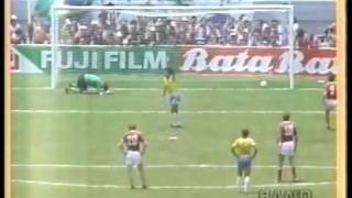 Brasil 4x0 Polonia  Copa do Mundo 1986  World Cup Fifa [upl. by Hoyt36]