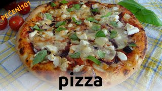 Domácí křupavá pizza  videorecept [upl. by Silvestro288]