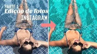 COMO EDITAR FOTOS PARA INSTAGRAM  PARTE 1 [upl. by Xavier]