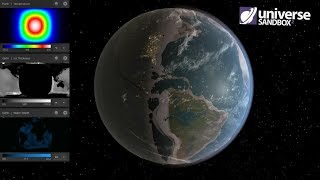 What If The Earth Was Tidally Locked Universe Sandbox ² [upl. by Nayarb]