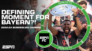 Was Bayern Munich winning the Bundesliga a defining moment of the season  ESPN FC [upl. by Edorej]