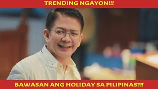 PAGLIMITA SA MGA HOLIDAY PINAGUUSAPAN SA SENADO [upl. by Kile]