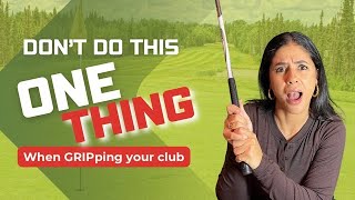 One thing NOT to do when GRIPping the Golf Club easy grip fix [upl. by Aneej]