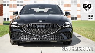 2023 Genesis G70 Review  The BEST VALUE Luxury Sport Sedan [upl. by Letsirk]