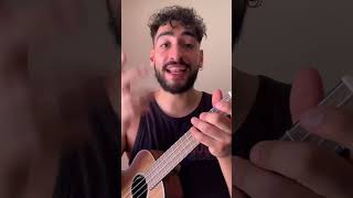 Cancion principiantes ukelele  Fuentes de Ortiz Ed Maverick tutorial como tocar la canción ukelele [upl. by Warden]