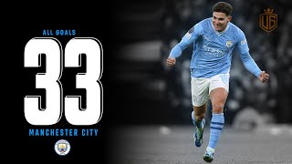 Julián Álvarez All Goals For Manchester city  With Commentary  HD [upl. by Abdulla958]