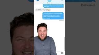 Texting Random Numbers📱😂 ANGRY MAN🤬 comedy funny text prank [upl. by Ecnarrat264]